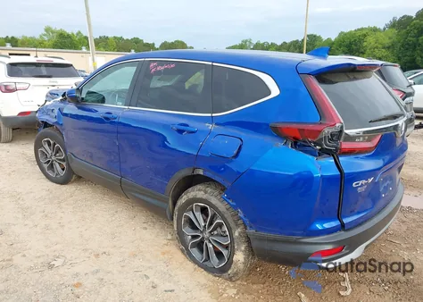 2021 Honda Cr-V Awd Ex-L из США, поврежденный, VIN 7FARW2H82ME006776